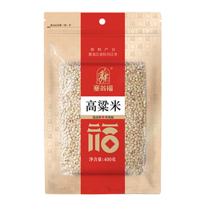 塞翁福400g东北高粱米食用粗粮真空包装五谷杂粮熬粥煮粥