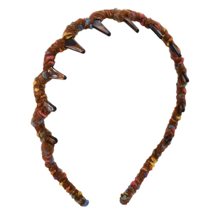 suzyacc kr高颅顶神器彩色毛线缠绕发箍2024新款秋冬复古洗脸头箍