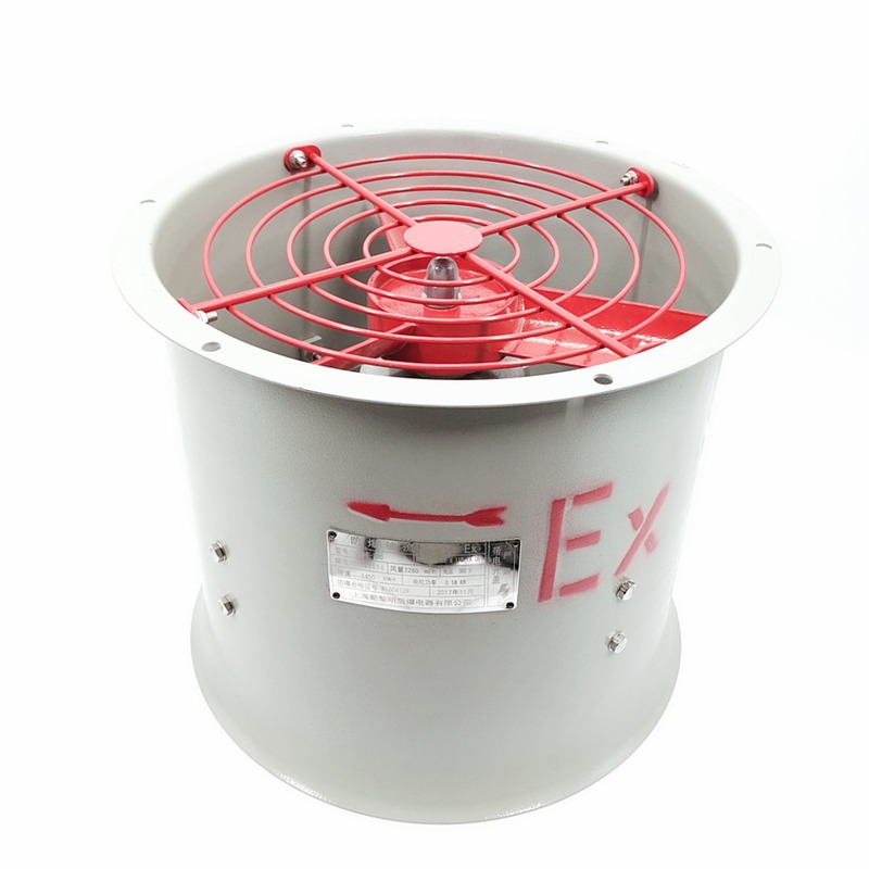 CBF-700防爆轴流风机 壁式管道式岗位式固定式 带百叶窗 防爆风机