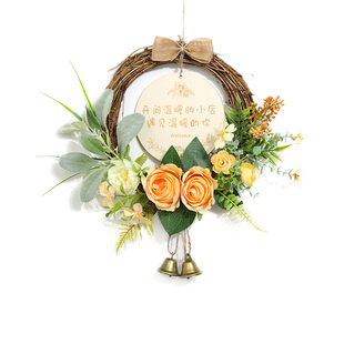 田园墙面壁挂装饰墙壁装饰服装店卧室客厅进门口墙上遮丑挂件门牌