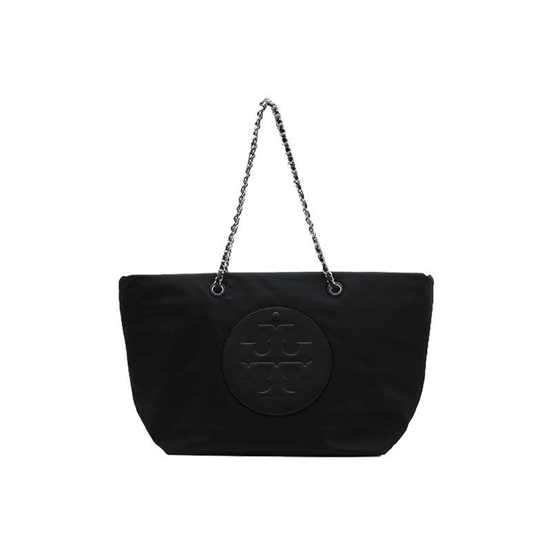 【自营】Tory Burch/汤丽柏琦Ella品牌徽标链条单肩手提包托特包
