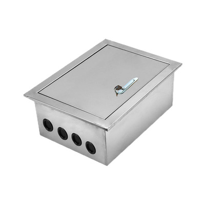 不锈钢嵌入式暗装埋墙水表配电箱