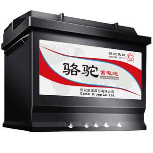 骆驼经典版蓄电池46B24LX下固定适配比亚迪元PLUS现代瑞纳起亚2