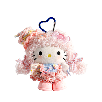 正版可爱hellokitty包包挂件毛绒