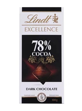 lindt瑞士莲进口99%特醇黑巧克力