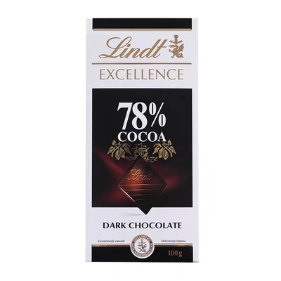 lindt瑞士莲进口99%特醇黑巧克力