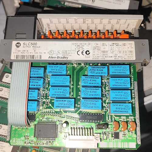 〔议价-可维修〕AB SLC500输出模块 1746-0W16 有C级 D级 工业自