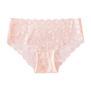 女士大码性感纯欲蕾丝网纱内裤女收腹加肥加大2026新款200斤胖MM