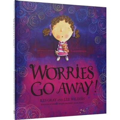 Hachette Worries Go Away! 幼儿心灵治愈 英语故事绘本 忧虑快走开！亲子读物 情绪管理 英文原版进口儿童图书