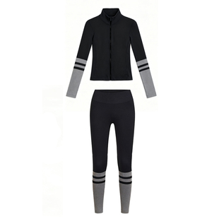 2025新款运动外套女秋冬紧身显瘦速干健身上衣拉链长袖跑步瑜伽服