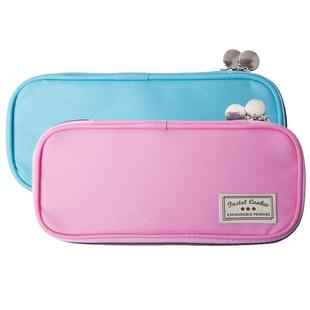 日本国誉KOKUYO大容量笔袋多功能男女一年级多层小学生初中生创意文具盒铅帆布高中生简约日系文具收纳铅笔盒