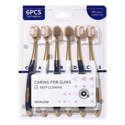 成人软毛护齿男士专用家庭装牙刷