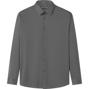 HLA/海澜之家轻商务衫及免烫防晒衬衫26春秋新吸湿排汗衬衣男装