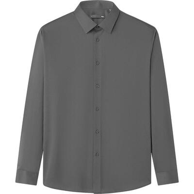 海澜之家商务吸湿排汗长袖衬衫男