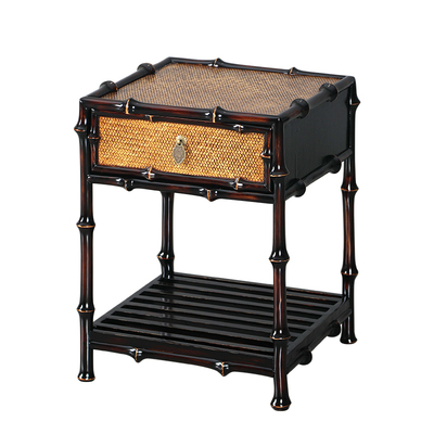 筇竹茶边柜竹茶几泡茶桌茶台套装