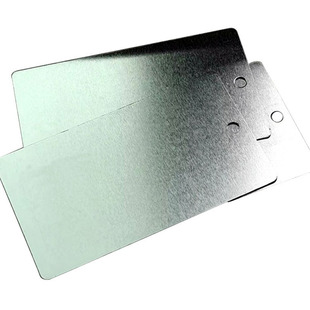 铝标牌定制金属吊牌，设备标牌空白，空白铝吊牌铭牌不锈钢牌加工