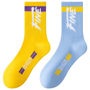 青少年袜子男童纯棉中筒秋冬季防臭初中生学生大童男孩运动篮球袜