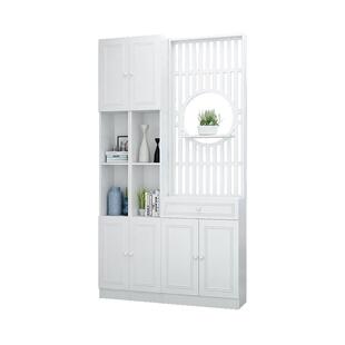 屏风隔断客厅遮挡装饰柜简约现代入户玄关柜鞋柜一体进门厅置物架