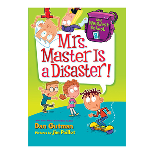 【现货】【最奇怪的学校】8:师父夫人真是一场灾难! My Weirdest School 8: Mrs. Master Is a Disaster!英文儿童原版图书外版进口