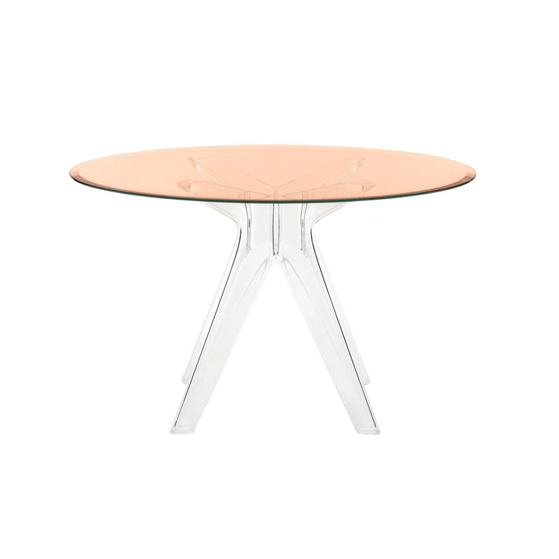 Kartell意大利原装进口客厅餐厅轻奢茶几现代别墅透明餐桌SIR GIO