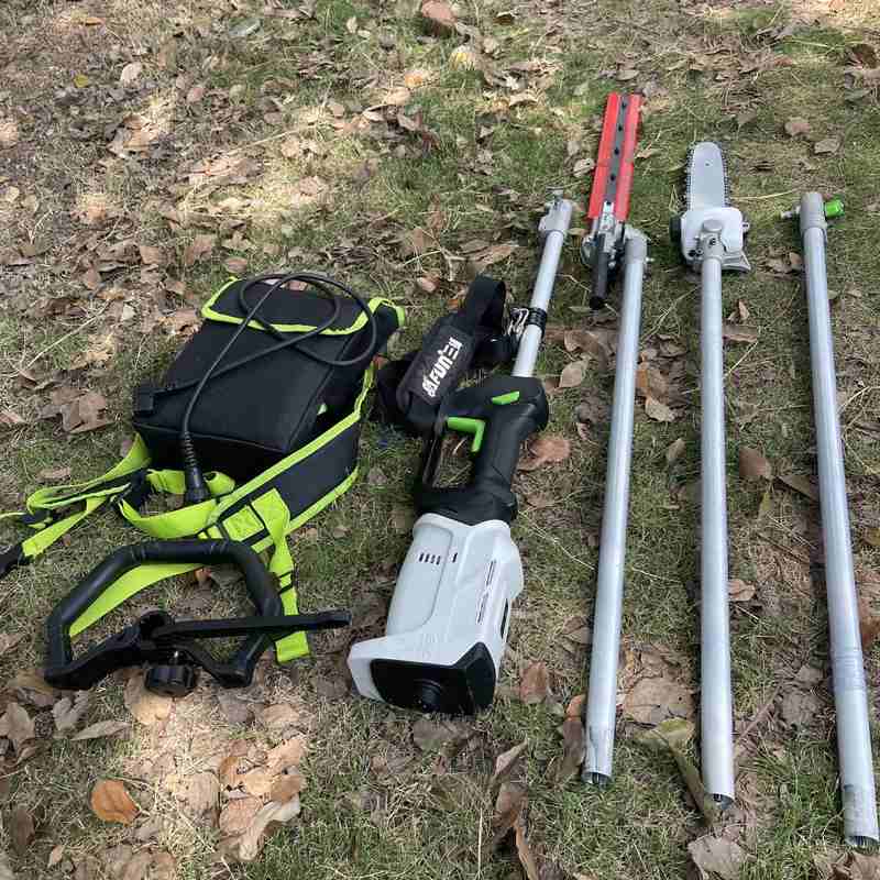 三锋SF8A207-A锂电绿篱机锂电高枝剪树枝修剪 锂电高枝锯