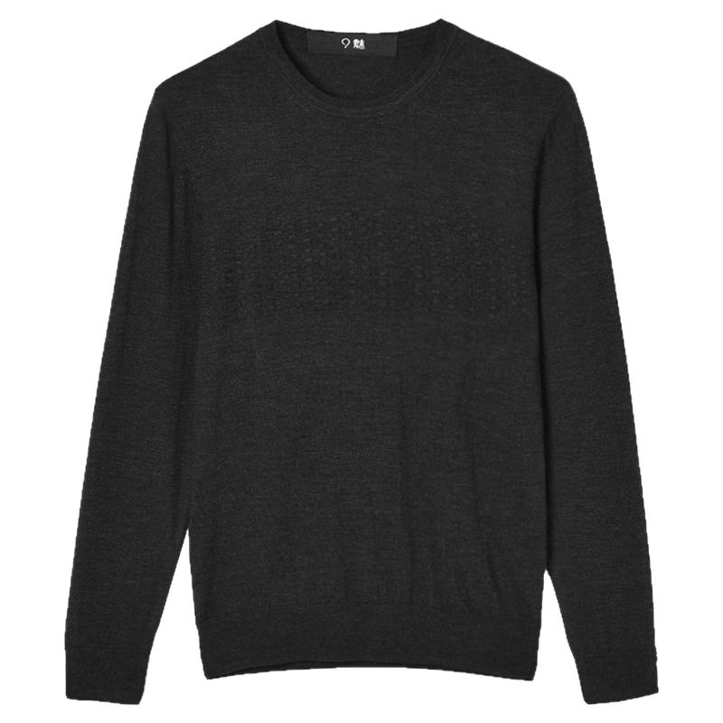 微弹上衣套头长袖毛衣