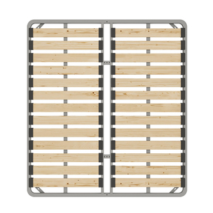 榻榻米排骨架无床头床架加厚实木1.8米床板折叠床架1.5龙骨架定制