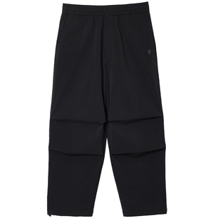 杰克琼斯男装秋季男士户外机能工装裤伞兵裤宽松休闲褶皱潮长裤子