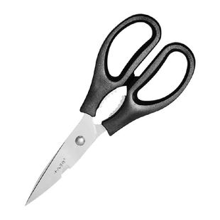 十八子作不锈钢厨房剪刀家用多功能剪单把开啤酒盖夹核桃鸡骨剪