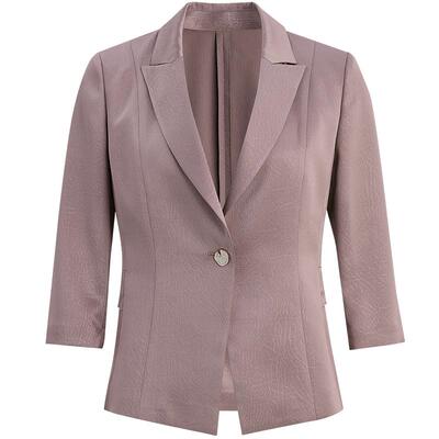 LANDI切割收腰轻薄西装