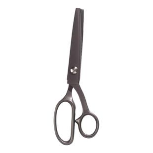 科灵花边剪刀布料锁边免缝缝纫剪刀裁缝剪三角形波浪剪牙布剪不锈钢DIY镀钛手工剪