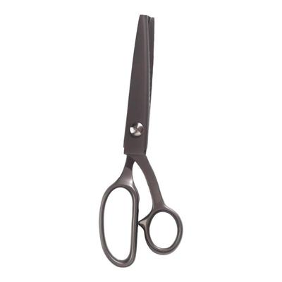 科灵花边剪刀锁边免缝镀钛