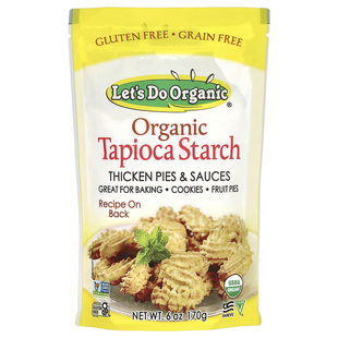美国Edward Sons进口木薯淀粉无麸质素食Organic Tapioca Starch