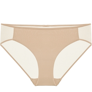 BeChic ONE DAY系列性感纯色中腰三角内裤BC22BG1