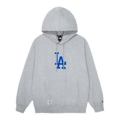 NEW ERA纽亦华MLB运动美式休闲NY刺绣套头衫连帽卫衣男女同款NE