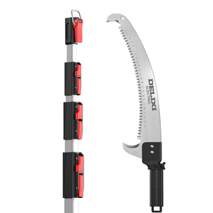 德力西电气高枝锯高空锯树神器锯树锯子长杆伸缩高空修剪树枝工具