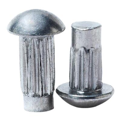 gb827标牌铆钉滚花实心半圆大头