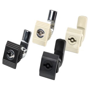 新型基业箱锁塑料门锁转舌锁圆柱锁一字钥匙通用型电柜锁配电箱锁