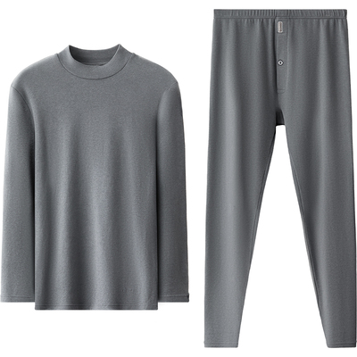 红豆绒棉花糖H3男女士高领内衣