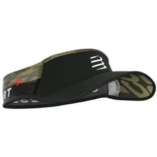 compressport跑步空顶帽男马女拉松户外运动速干帽子超轻遮阳防晒