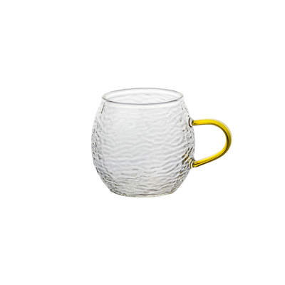 玫瑰锤纹高颜值耐高温家用茶杯