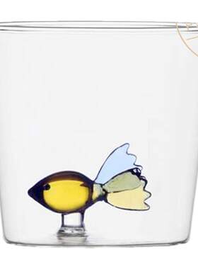 ICHENDORF纯手工小鱼水杯