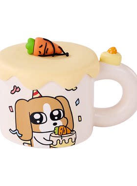言仓联名暹罗厘普生日马克杯