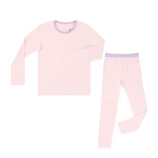 【特惠】likeuu儿童秋衣秋裤男女童一体织打底内衣家居服套装睡衣