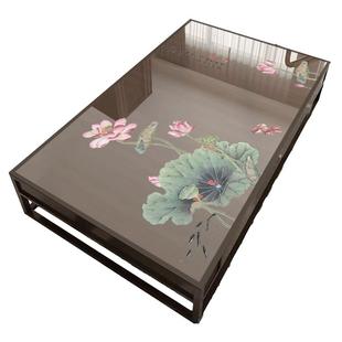 桌布家用长方形客厅茶几桌垫免洗防水防油防烫新中式茶桌垫桌面垫