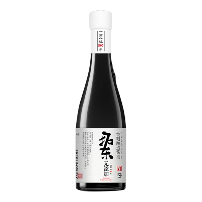 拓东无添加酱油【340年传承】酱油