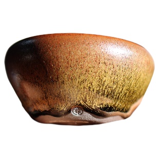 柴烧建盏主人茶杯名家手工复古大号陶瓷茶具窑变釉泪兔毫天目茶盏