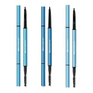 欧蒙 精致雾感极细眉笔双头带替换防水不晕染持久眉笔