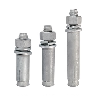 国标热镀锌膨胀螺栓热浸锌拉爆加长电力光伏爆炸螺丝M8M10M12M16