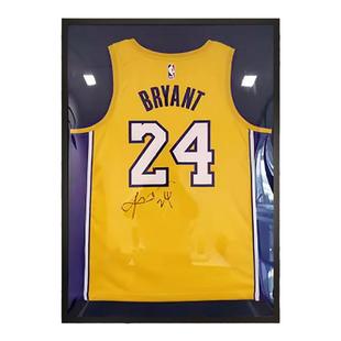 定制球衣相框装裱挂墙足球蓝球签名照衣服纪念收藏展示画框架定做